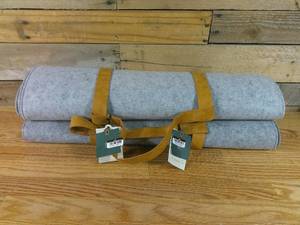 lot 87 image: Set of 2 Felt Puzzle Mats w Straps (25 x 45)