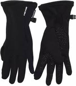lot 94 image: HEAD Womens Touchscreen Running Gloves (Black, Large)