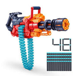 lot 114 image: X-Shot EXCEL Crusher Blaster by ZURU-Out of Box-Missing Darts