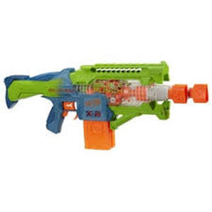 lot 115 image: NERF Elite 2.0 Double Punch Motorized Dart Blaster-May Be Missing a couple Darts