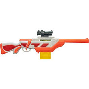 lot 122 image: Air Warriors The Walking Dead Andreas Rifle Blaster-Missing Darts & Scope