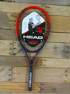 lot 101 image: Head Ti Reward Tennis Racquet - Red
