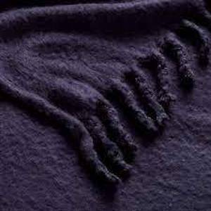 lot 17 image: Faux Mohair Bed Throw - Threshold-Navy