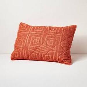 lot 77 image: Set of 2 Chenille Quilt Sham - Opalhouse designed with Jungalow