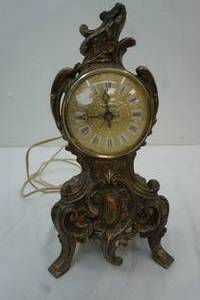 Vintage Electric Mantel Clock
