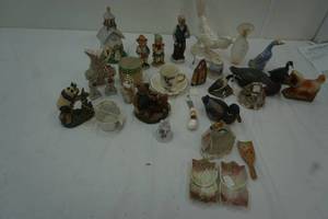 Variety of Small Decor Figure Ducks, Bears, Geese and more