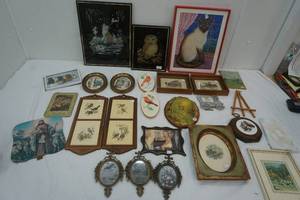 Lot of Vintage Pictures, Birds, Horses, Old Cars and more