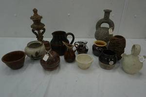 Variety of Stoneware Decor