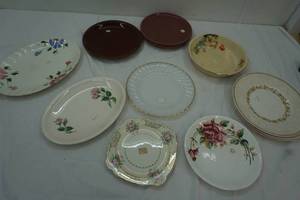 Variety of Serving plates