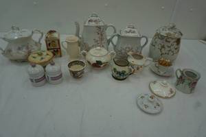 Variety of Tea Pots, Cups, , creamers