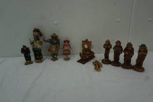 Vintage 4 Man Band Figures, and other vintage figures