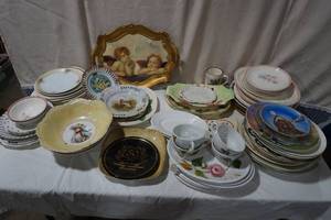 Variety of Serving Plates, Decor Plates and Cups
