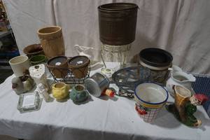 Variety of Planters and Pots for Planting flowers