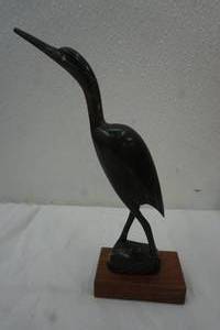 Wooden Herring Decor 7 tall