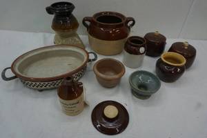Variety of Stoneware Decor