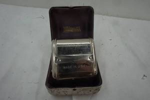 Antique Twinplex safety razor stropper