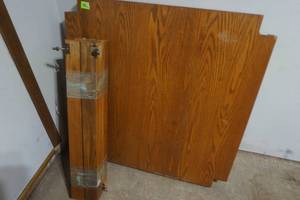 Solid Wood Table with Removable Legs 33x 33