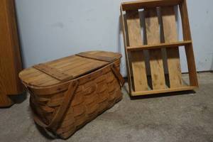 Picnic Basket & Crate