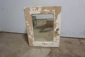 Vintage Wooden Medicine Cabinet