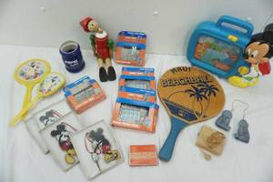 Vintage Kid Toys, Looney Toons,  Mickey Mouse, Snow white Mirror and brush and more