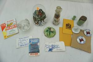 glass bird, seed corn pamphlets and more