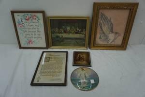Religious picture lot