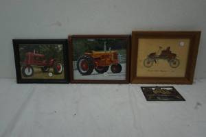 Tractor pictures and plastic ad pic
