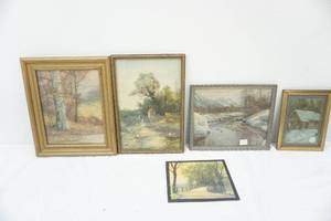 Antique landscape pictures