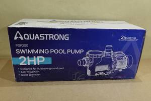 lot 4 image: Aquastrong Swimming Pool Pump 2HP