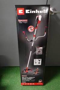 lot 9 image: Einhell 36V 12 Cordless String Trimmer  Brush Cutter -Tool Only