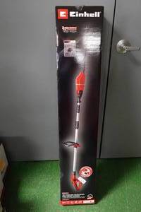 lot 10 image: Einhell 18V Cordless Telescoping Pole Hedge Trimmer-Tool Only