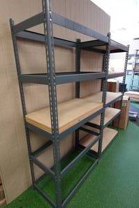 lot 201 image: 2 Metal Shelves