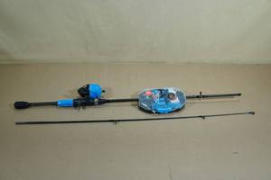 lot 21 image: South Bend 2-Piece Pole Combo with Tackle
