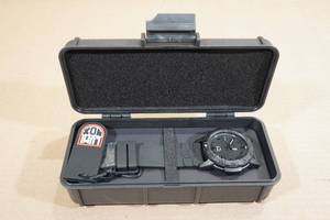 lot 24 image: Luminox Navy Seal Blackout XS.3502.BO.L Mens Watch