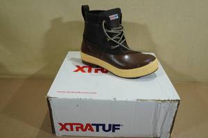 lot 102 image: Xtratuf Womens 6 Legacy Lace Waterproof Boots -Size 9, Brown