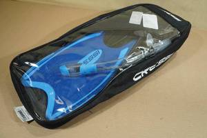 lot 123 image: Cressi Adult Palau Fin Snorkel Set -Fin Size ML, Blue