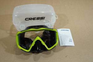 lot 126 image: Cressi Pano 3 Mask -LimeBlack