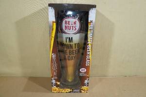 lot 132 image: The Ultimate Beer Glass Fits 5 12oz Beers