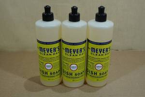 lot 146 image: 3 16oz Mr Meyers Lemon Verbena Scented Dish Soap