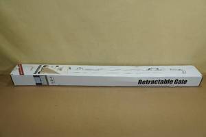 lot 162 image: Black Retractable Mesh Fabric Gate