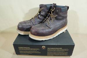 lot 199 image: Irish Setter Ashby Leather Work Boots - Mens 13