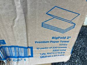 lot 128 image: Premium Folded Towels