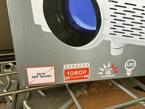 lot 1 image: Magnavox Home Theater Projector