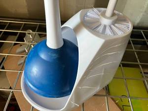 lot 72 image: Plunger and Toilet Brush Set