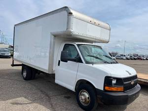 2010 Chevrolet Express 3500 Cargo Box Truck...LOW MILES