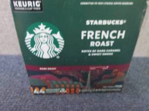 44 ct Starbucks French Roast Kcups...