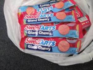 12- 1.35 oz Giant Chewy SweeTarts...
