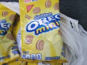 12- 3 oz Golden Oreos Minis...
