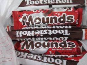12 Mounds & Tootsie Rolls...