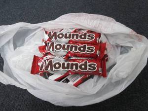 12- 1.75 oz Mounds Bars...
